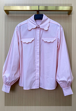 (수입) 핑크 클라우드 코튼셔츠