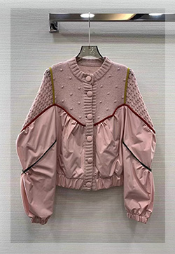 (수입) 스플라이즈 핑크 자켓